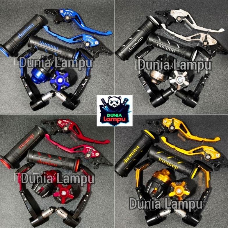 [PAKET HEMAT] Proguard Robot + Handgrip + Jalu as roda + Handle Variasi cnc Handle Rem Beat Street B