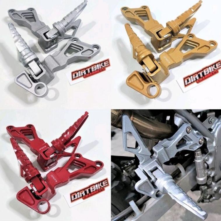 Footstep belakang klx 150 supermoto  / pedal klx belakang / pijakan kaki klx belakang