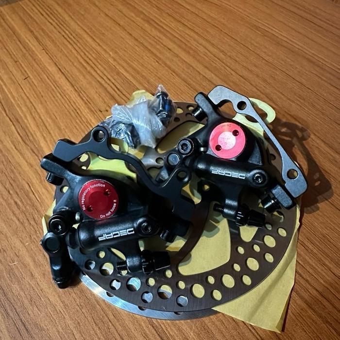 Caliper Rem Decaf Semi Hidrolik Discbrake Seli Mtb Roadbike Minivelo Original Dan Terpercaya