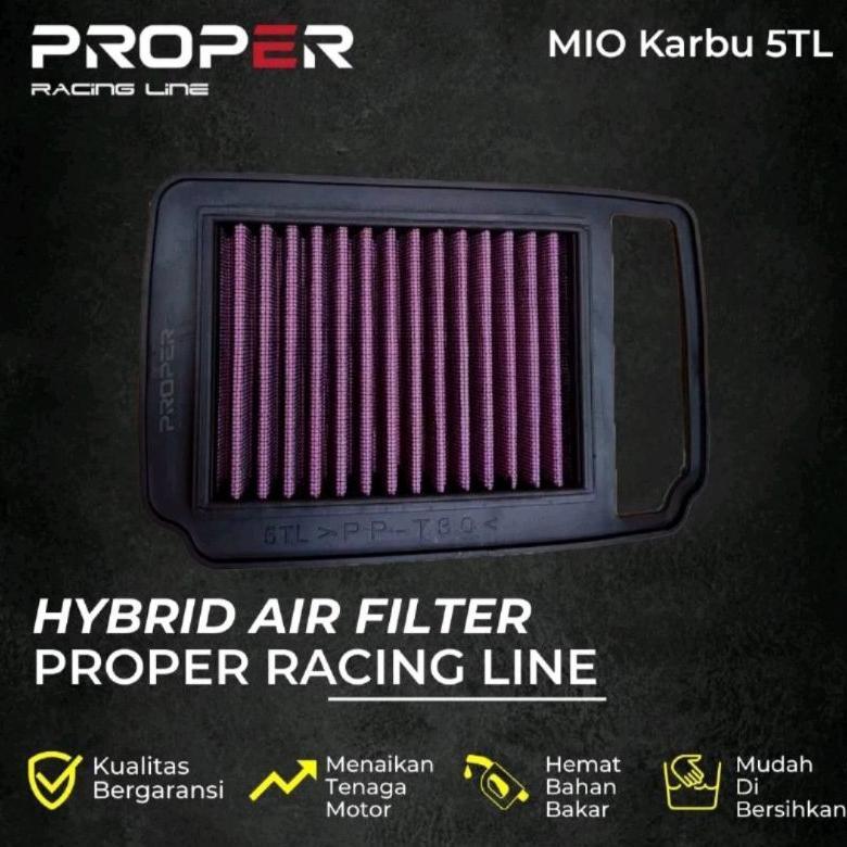 Saringan filter udara racing Proper line yamaha mio sporty mio smile