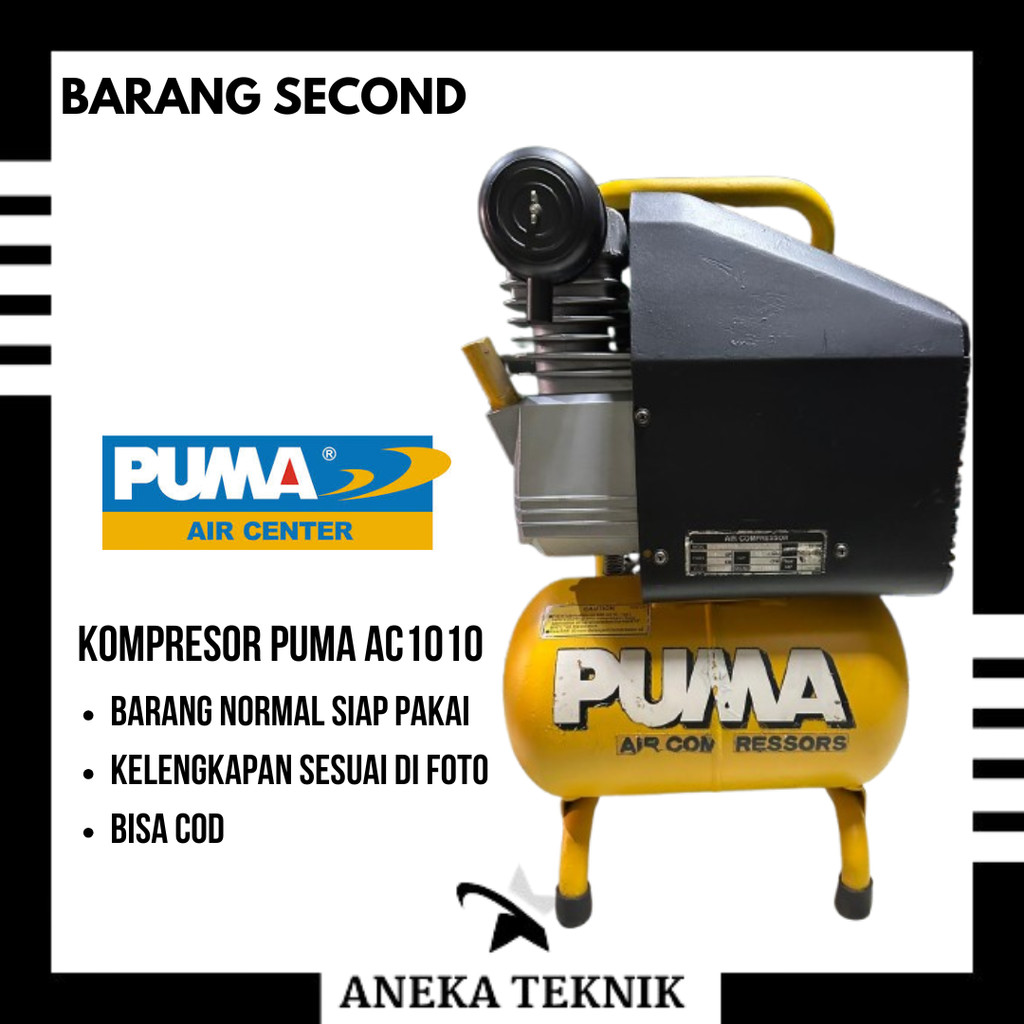 KOMPRESOR/COMPRESSOR ANGIN PORTABLE PUMA AC 1010 ORIGINAL