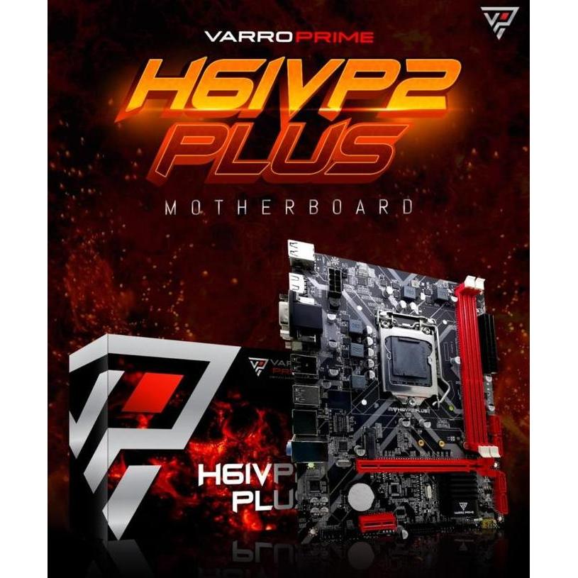 MAINBOARD /MOTHERBOARD GAMING VARRO H61 VP2 PLUS SOCKET 1155 DDR3 NVME Terlaris