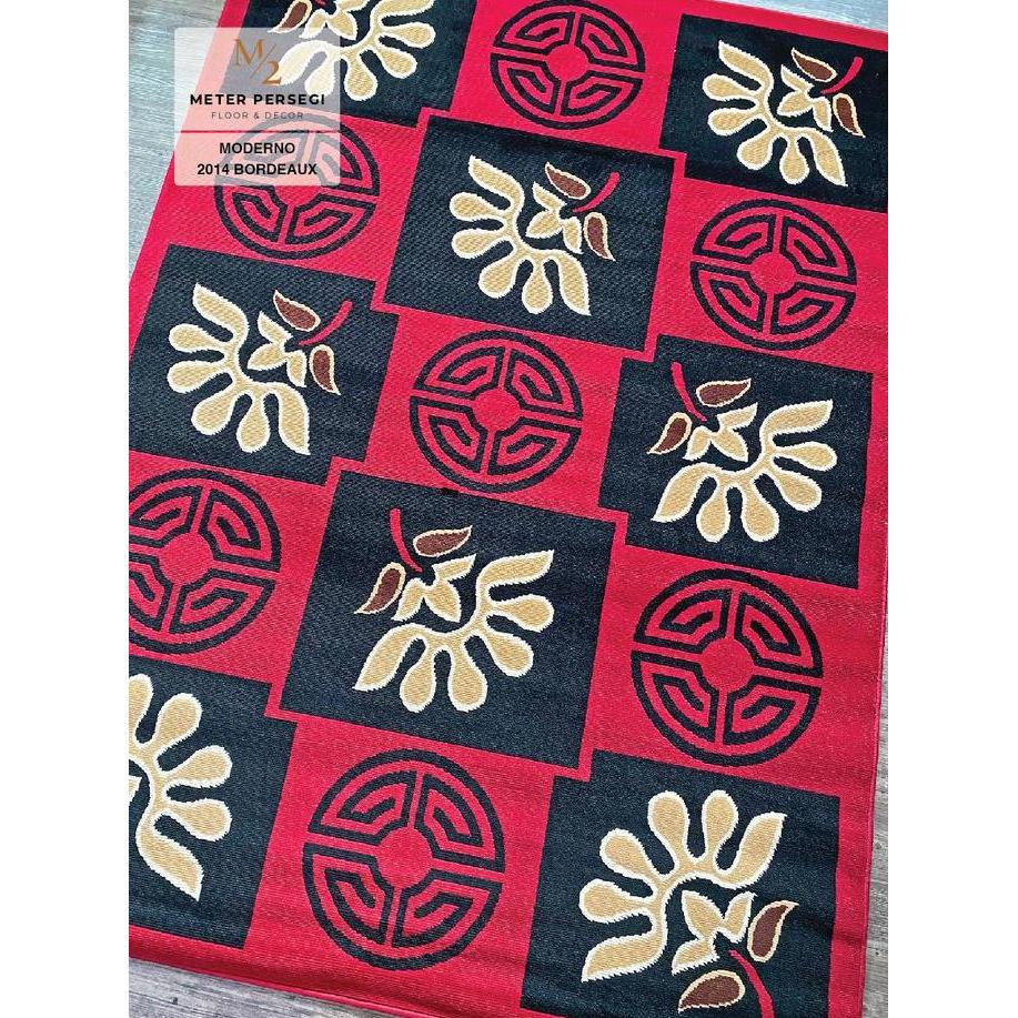 Karpet Moderno 160 x 210 cm 2014 Bordeaux