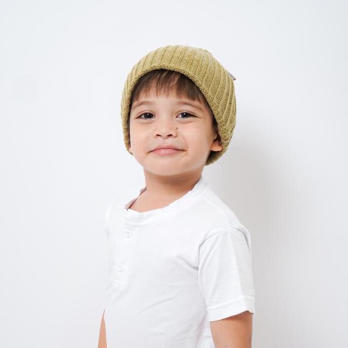 New- Yobebee Beanie Hat Bayi Dan Anak Usia 1 2 3 4 Tahun Kids Aksesoris Topi Kupluk Rajut Premium Po