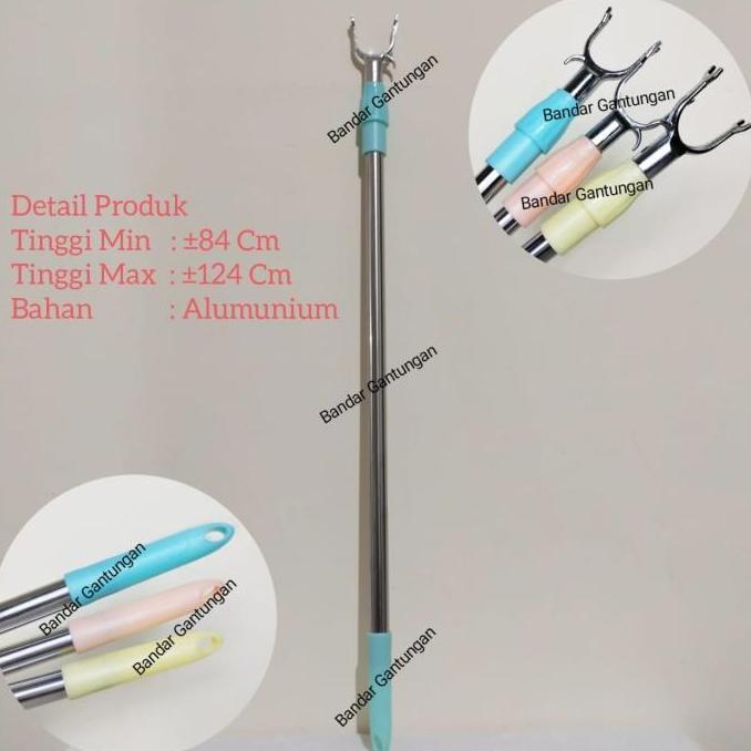 New- Tongkat Sodokan Hanger / Galah Baju / Gantungan Baju / Stik Hanger