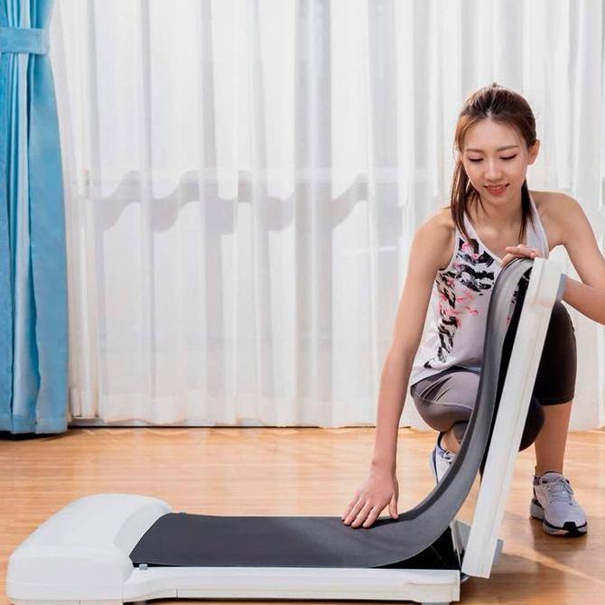 Lansungkirim- Xiaomi Walkingpad C1 Treadmill Lipat - Smart Walking Pad Machine Alloy