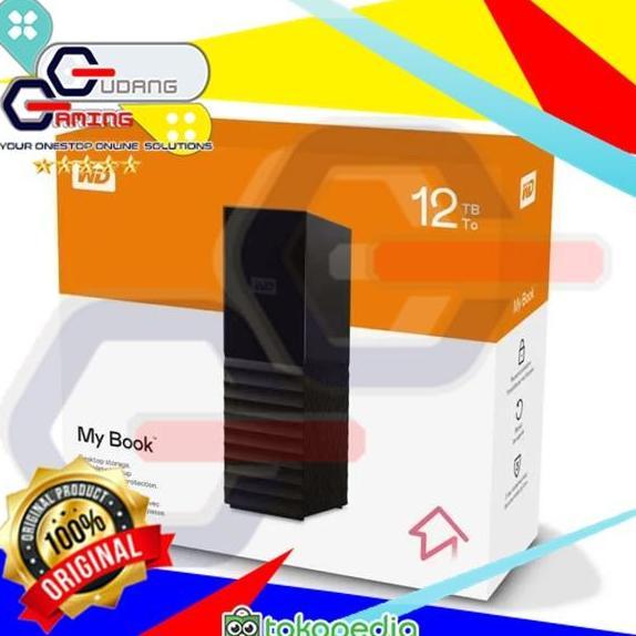 TERMURAH - WD My Book New Design 12TB Mybook HDD Hardisk Harddisk External 3.5