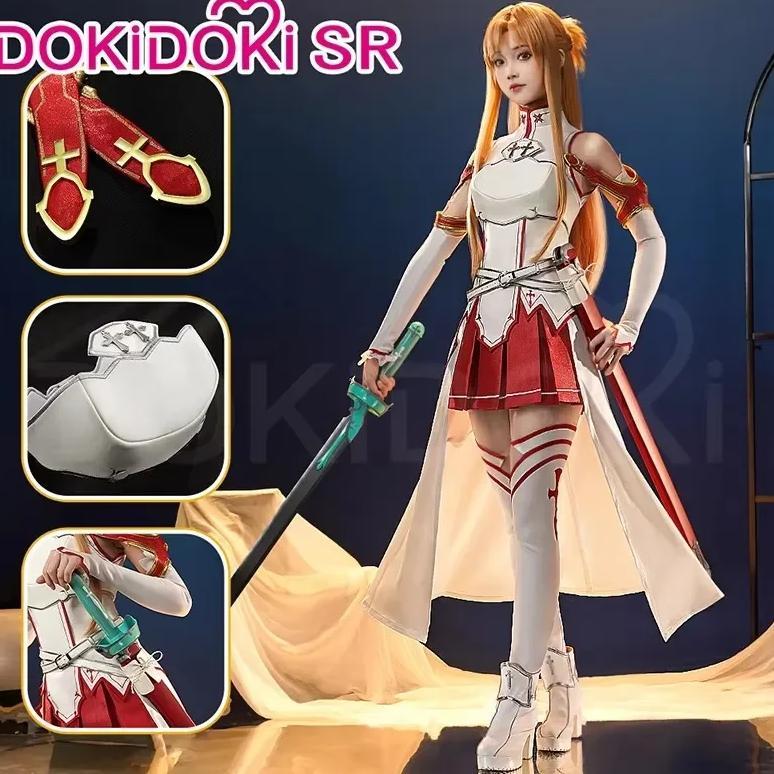  Yuuki Asuna Cosplay Costume Anime Sword Art Online Cosplay DokiDoki-SR Female Costume Yuuki Asuna H