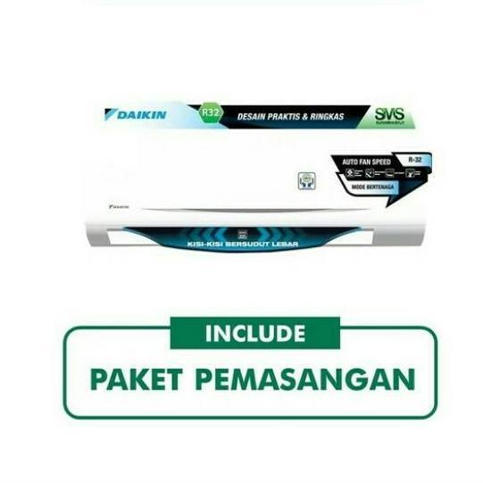 Terlaris Ac Daikin 1Pk Ftc25Nv14 + Pemasangan / Ftc-25Nv14