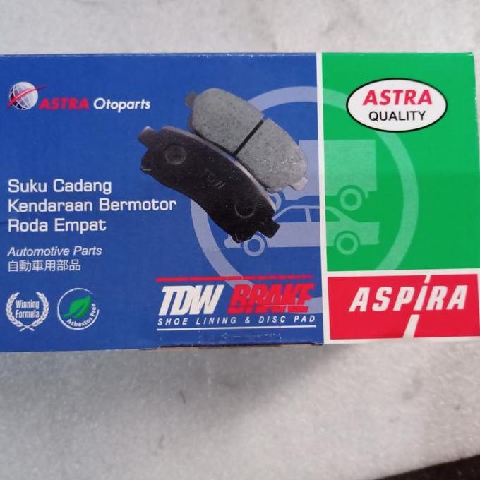 kampas rem depan avanza/ Rush/Taruna/ APV merk TDW