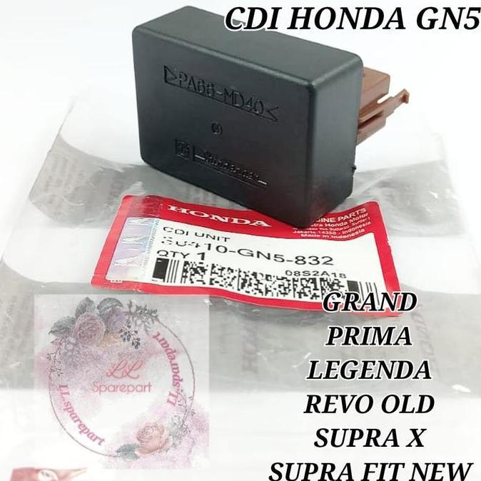 Cdi Unit Honda Gn5 Asli Untuk Motor Grand Legenda Prima Supra X Supra Fit New Revo Lama Sdi Gren Sid