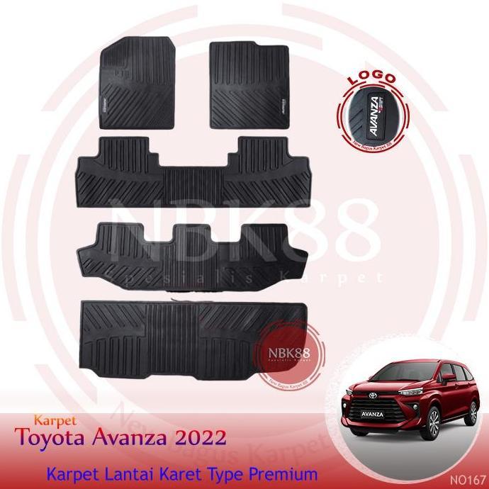 Karpet Mobil Avanza / Veloz 2022 2023 Full Set Premium Restock