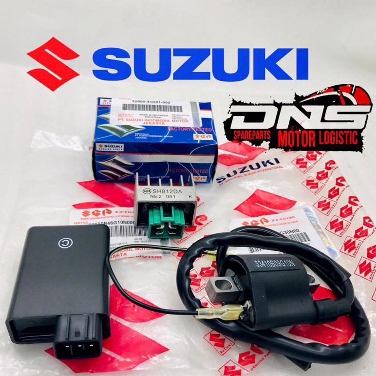 PAKET PENGAPIAN 3 ITEM CDI+KIPROK+COIL SUZUKI SPIN 125 SKYWIVE SKYDRIVE HAYATE 125 ORI