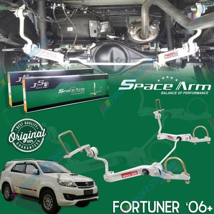Promo Aksesoris SPACE ARM Balance arm Stabiliser Swaybar Fortuner 06+ VNT 12 Diskon