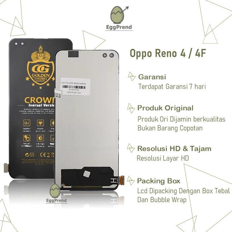 Nice- Lcd Touchscreen Oppo Reno 4 / Reno 4F / 4 Lite Original Fullset Complete / Lcd Oppo Reno 4 / L