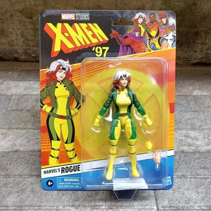 ROGUE MARVEL LEGENDS ROGUE XMEN 97 RETRO CARD HASBRO KODE 546