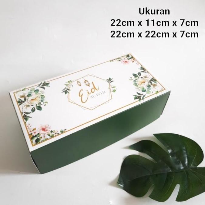 Good- Box Kue Lapis Legit Lebaran Idul Fitri Box Cake Brownies Uk 22x11x7 cm