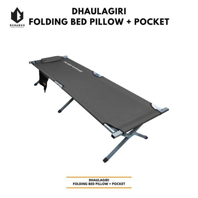 folding bed pillow dhaulagiri - Velbed dhaulagiri Alumunium - TANDU DH