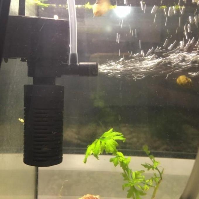 Pompa Air Aquarium Mini Venturi Hx200L Filter Sirkulasi Akuarium