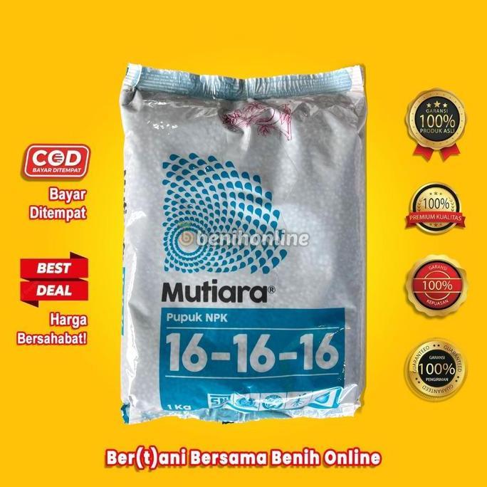 Grdn- Pupuk Npk Mutiara 16.16.16 1 Kg Pupuk Majemuk