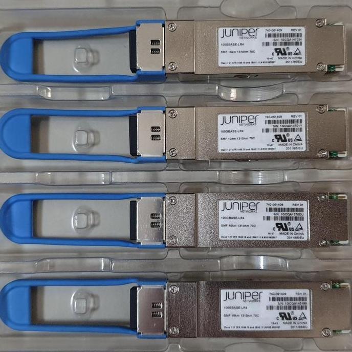 NEW QSFP28 100G 1310nm 10km LR4 JUNIPER Duplex SMF LC