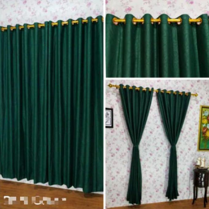 Romx- Gorden Pembatas Penyekat Ruangan Masjid Jendela Kain