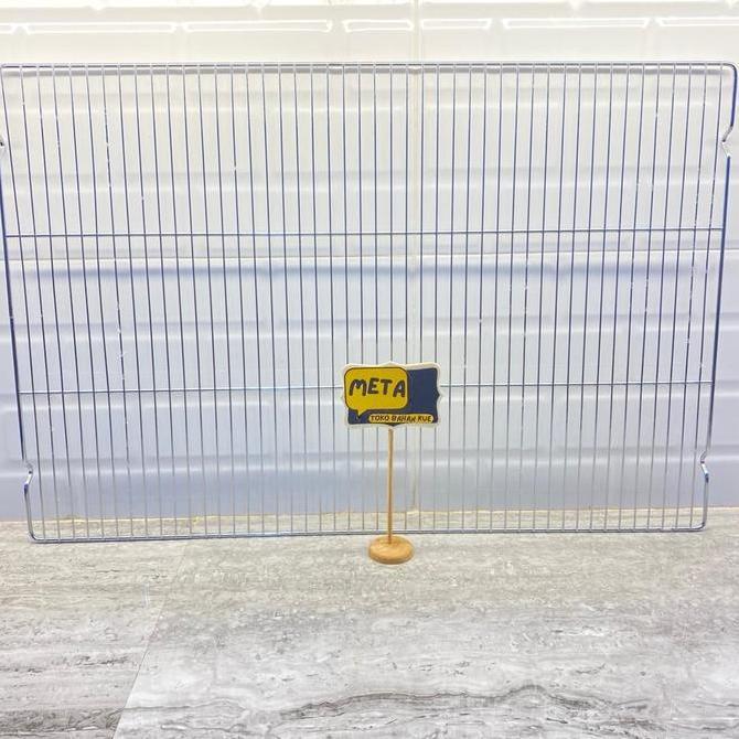 COOLING RACK 60x40cm PREMIUM / RAK PENDINGIN KUE STAINLESS PREMIUM / TATAKAN KUE / TATAKAN PENDINGIN