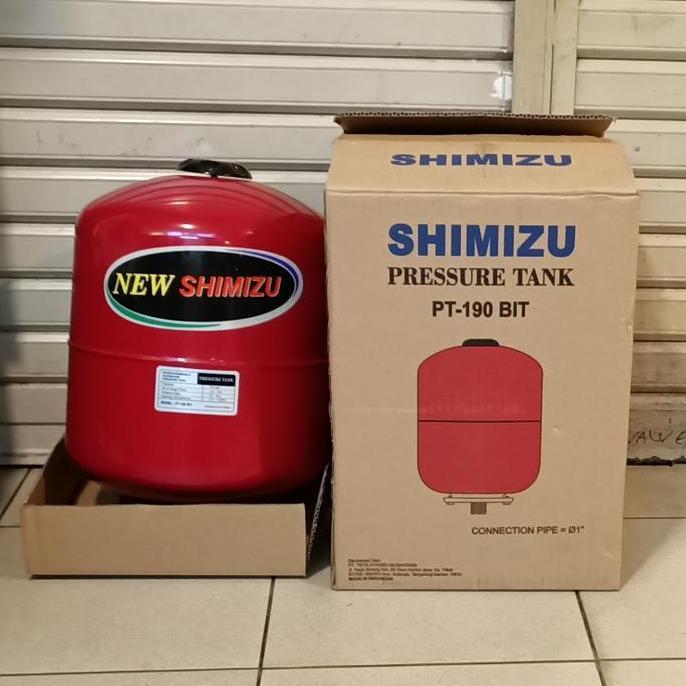 Tabung Pompa Shimizu Tangki Shimizu JET PUMP JET PAM 19 LTR PT190 BIT PT-190 BARU