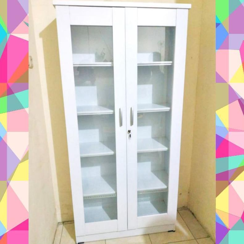 Lemari rak sepatu. Lemari tas. Lemari display kaca.