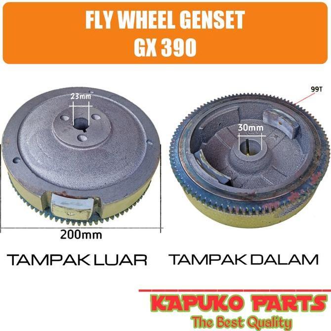 Spesial Flywheel Magnet Berikut Gigi Gx 390/Gx 420/Gx 460 Genset/5000W-7000W