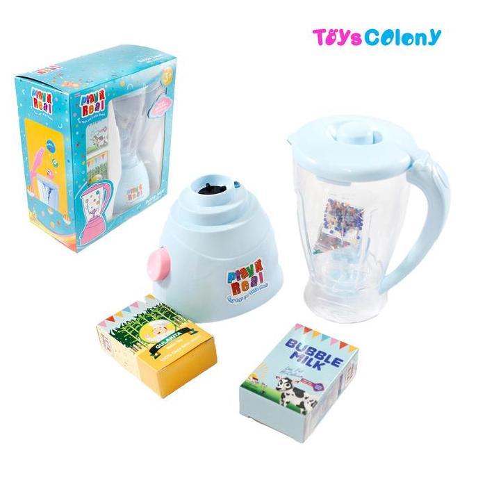 Toypuy- Play It Real Juicer + Bubble Boba-Bisa Isi Air Dan Ada Boba Mainannya