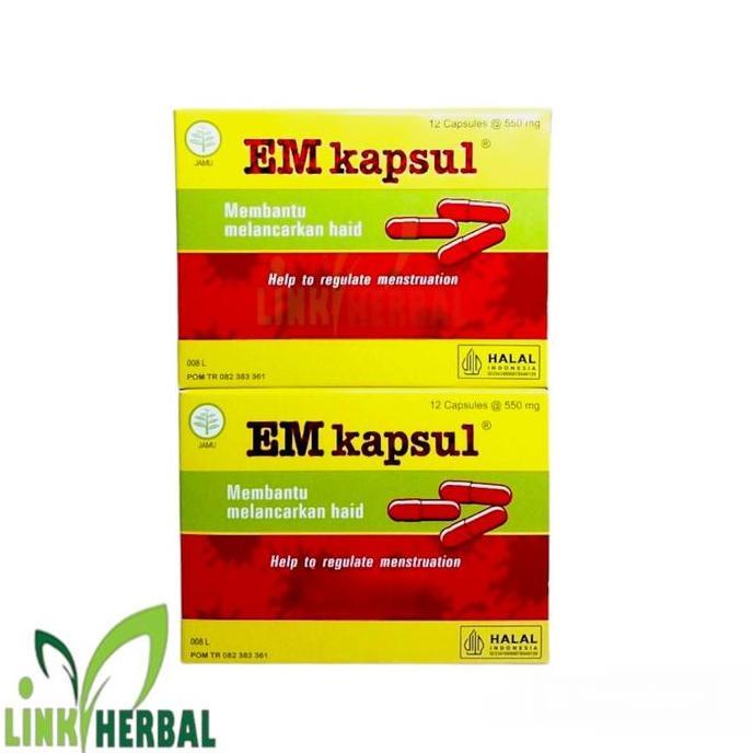 Ladyxy- Brd Em Kapsul ( Isi 12 Kapsul ) Original Borobudur Herbal
