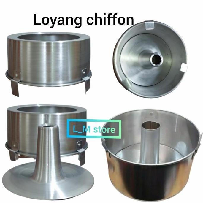 loyang chiffon cake ukuran 18,20,22 cm