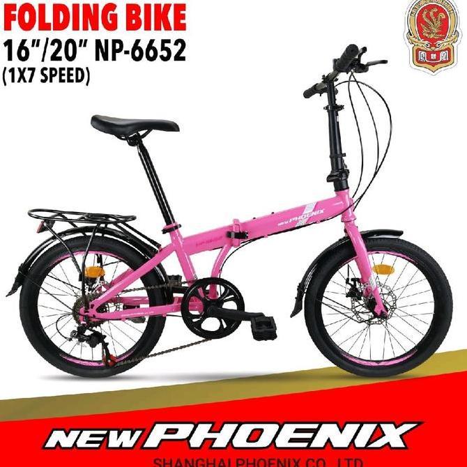 Terlaris Sepeda 20 Lipat New Phoenix 6656 / Phoenix Star / Velion
