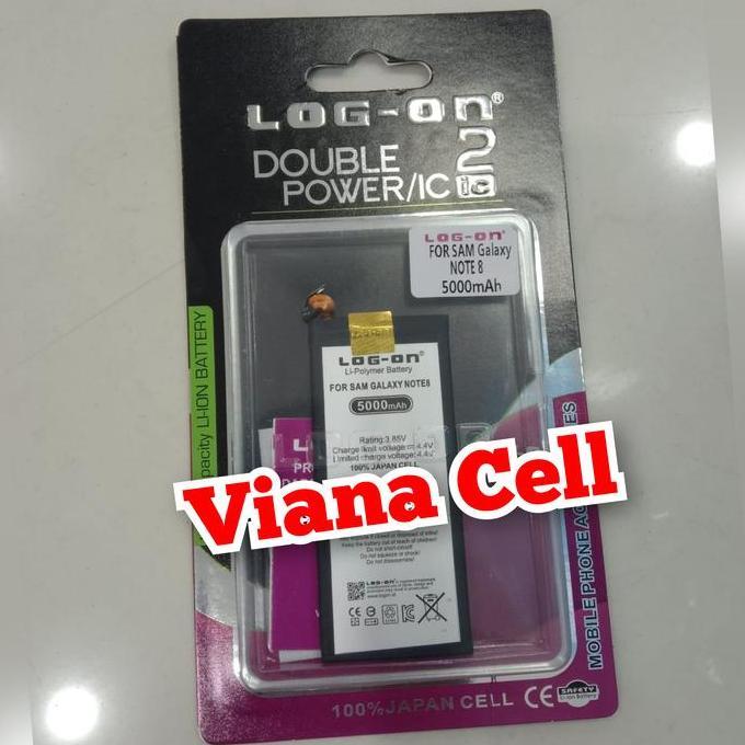 NEW BATERAI SAMSUNG NOTE 8 N950 N950F DOUBLE POWER LOG ON BATREI BATTERY