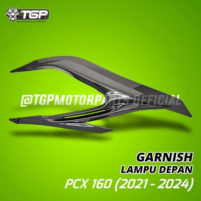 Garnish Lampu Depan Honda PCX 160 (2021 - 2024) Aksesoris Variasi Motor Tgp
