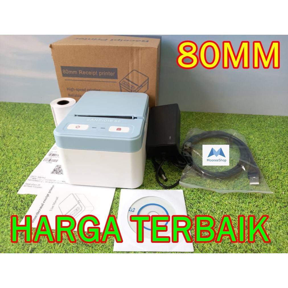 PRINTER 80MM DESKTOP THERMAL KASIR 80MM BLUETOOTH RJ 11 Printer Bluetooth Thermal 80mm