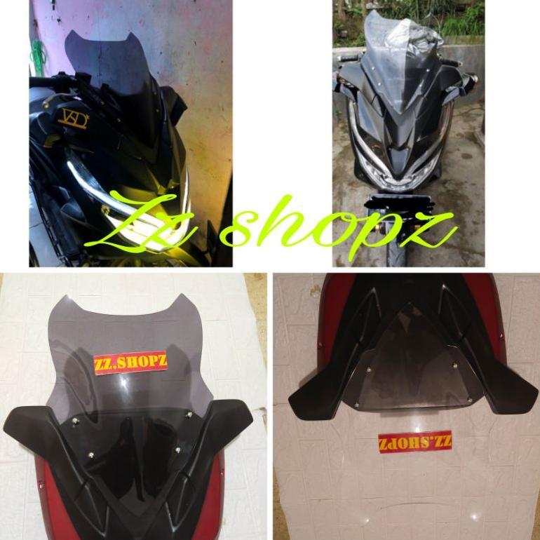Winsil tameng pcx 150 lokal 2018 mhr Visor tameng pcx 150 windshield tameng mhr pcx 150 lokal