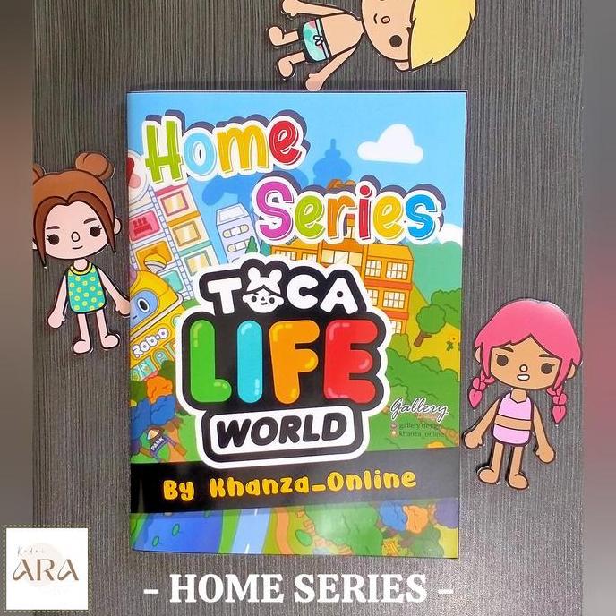 Expert- Toca Boca Paper House Busy Book Toca Boca Life World HOME SERIES