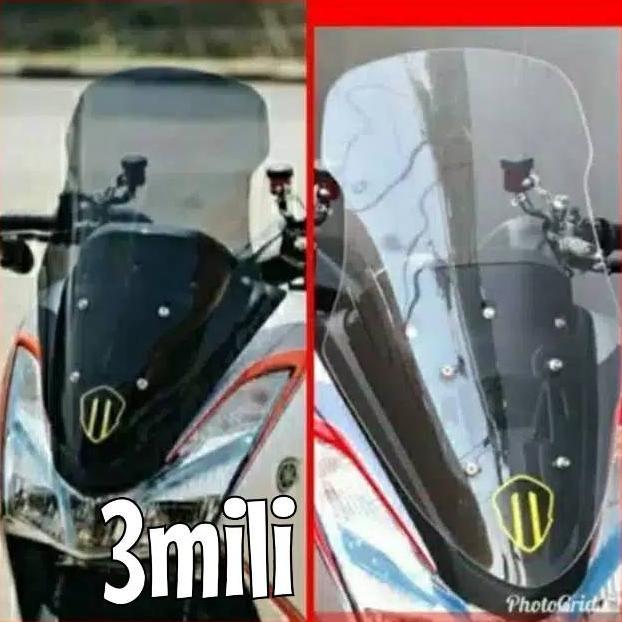 Windshield Yamaha Lexi Tinggi 3mili. Visor Lexi Tinggi