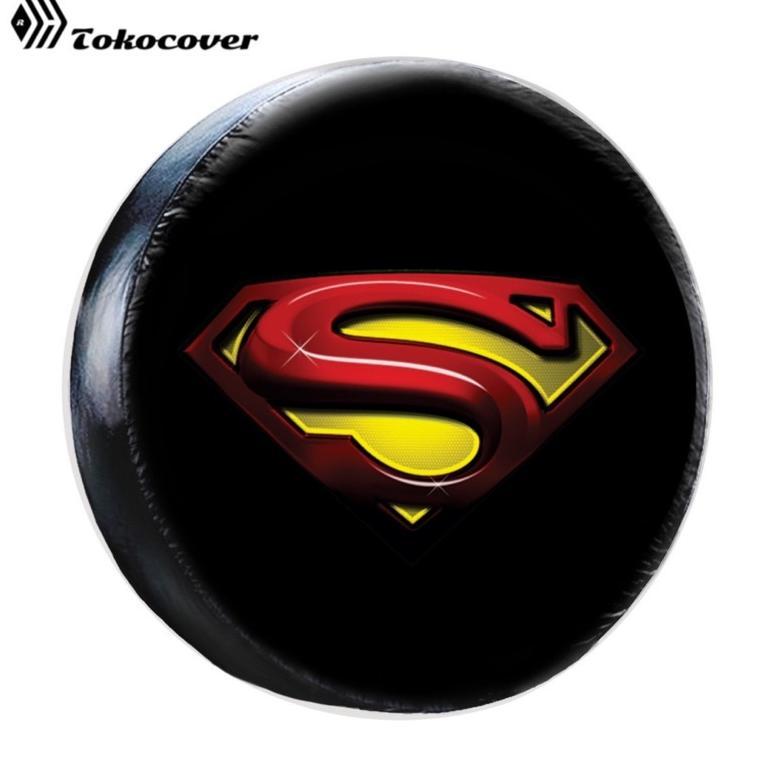 Cover Ban Sarung Ban Serep Mobil Ban Cadangan Rush terios taruna Crv superman