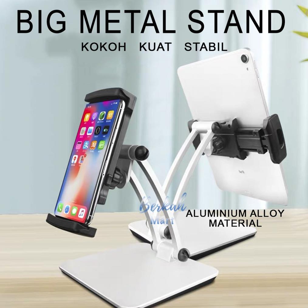 Universal Stand Size XL iPad Handphone Tablet Layar Monitor Car Rear Pillow Bisa Tempel Dinding Jok 