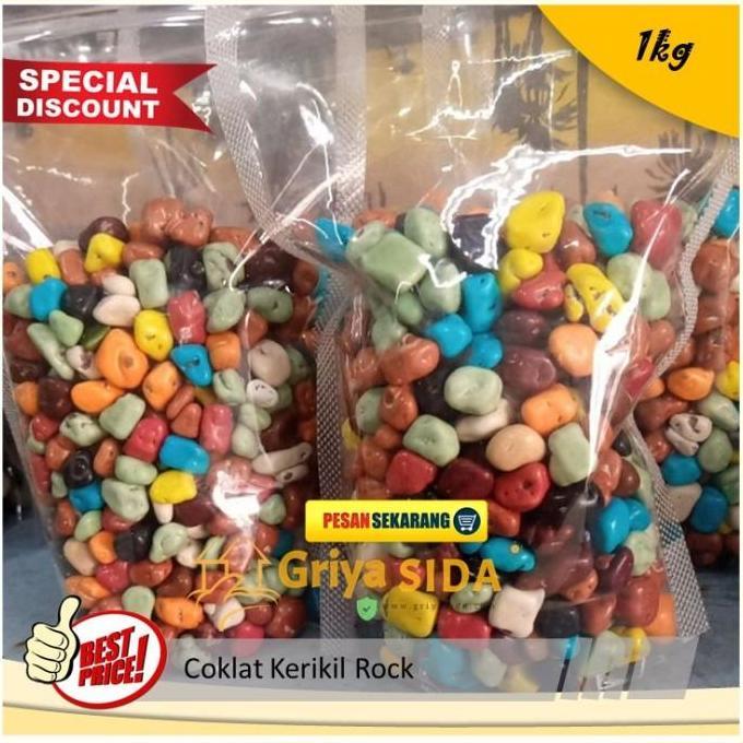 Expert- Coklat Kerikil Turki Premium 1kg Coklat Batu Arab Stone Chocolate ROCK