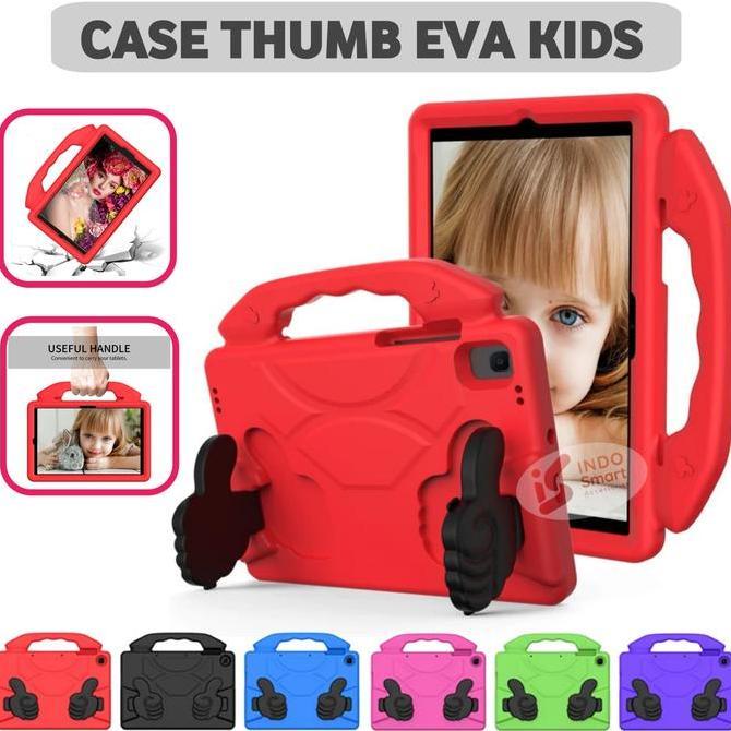 Case Samsung Tab A8 / Samsung Tab A8 / X200 X205 T295 T290 Case Anak Jempol Standing Thumb