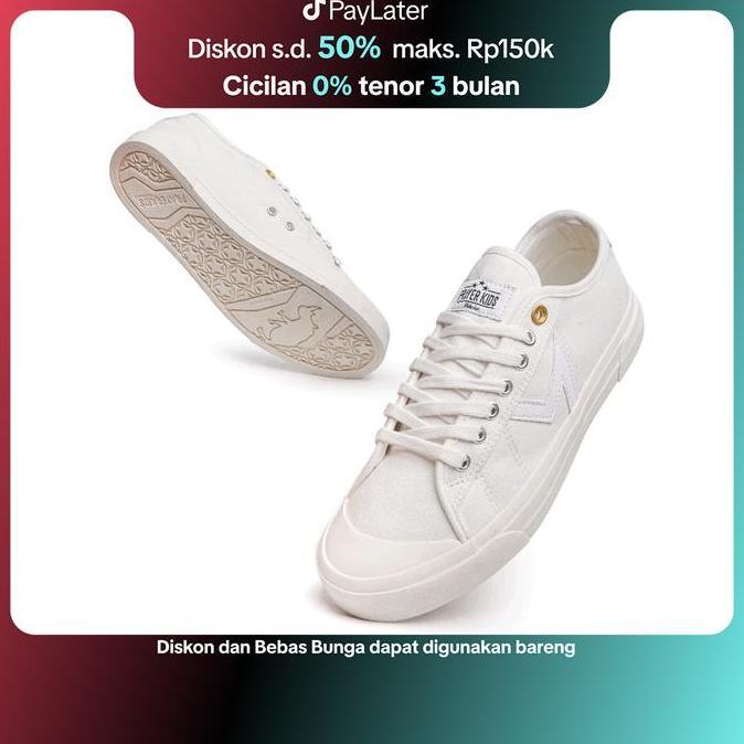 PROMO DISKON - Prayer Kids - Sepatu Sneakers Pria Wanita kecot 02 off white ox - Sepatu Sneakers Ker
