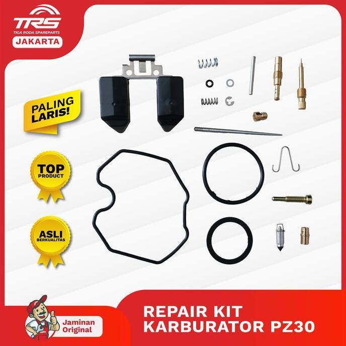 TRS Repair Kit Karburator PZ30 Pz30 PZ 30 Pz 30 Motor Roda Tiga Viar Karya 150cc 200cc 300cc Tossa S