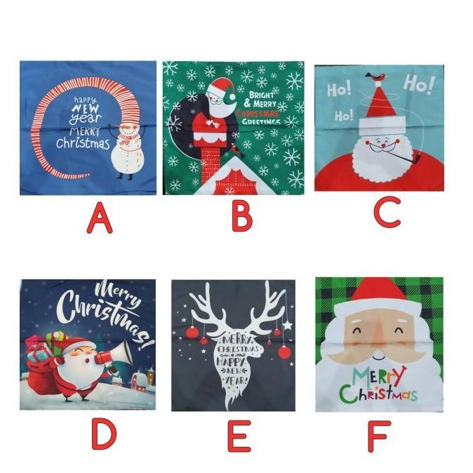 Sarung Bantal Natal / Christmas Pillowcase
