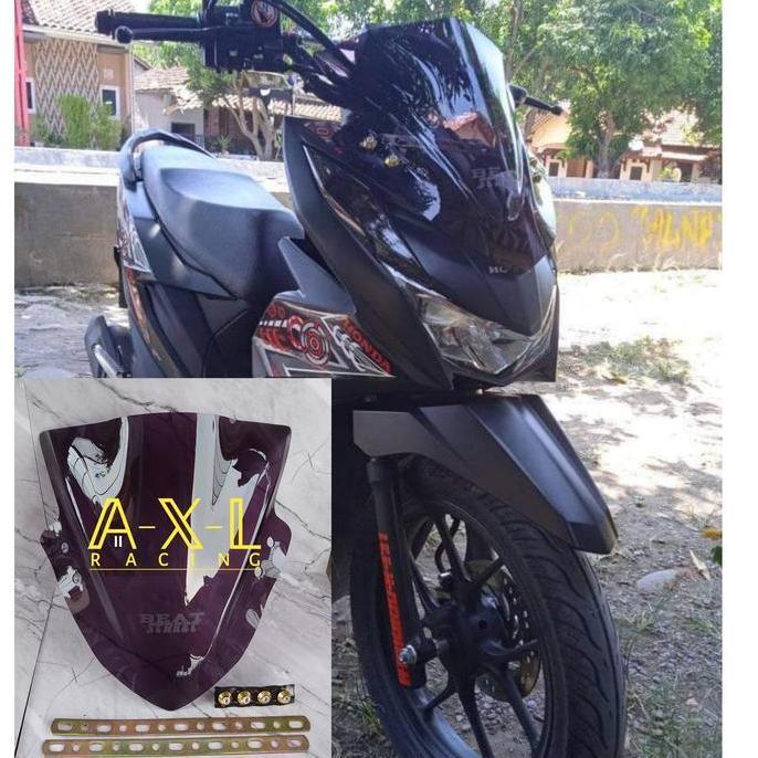 Visor Beat Street New 2020 2021 2022 2023 Motorcycle Asli