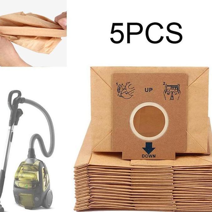 5PCS Universal  Kantong Debu Vacuum Cleaner Electrolux Dust Bag Vacuum Cleaner Filter Bag TERBAIK