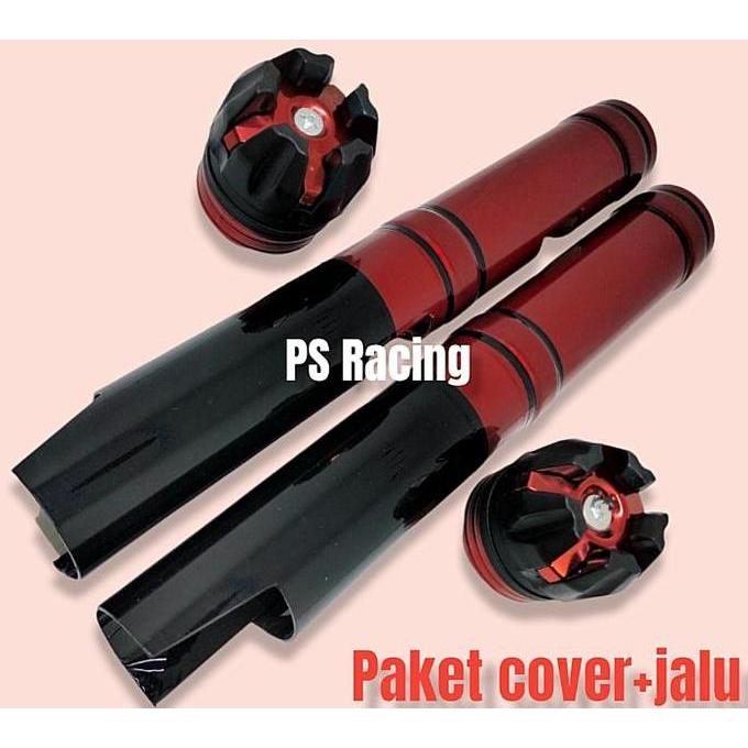 # cover shock depan mio+jalu as roda depan-mio j mio soul m3 fino smile RESTOCK